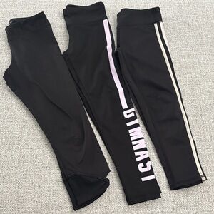 Black Kids Leggings
